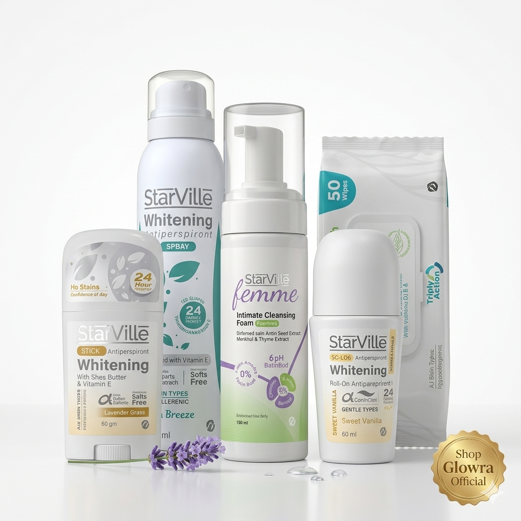 StarVille Fresh Scent & Hygiene Ritual | 5-Piece pH-Balanced Daily Care Bundle