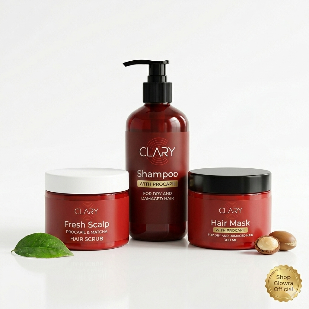 Clary Scalp Detox & Deep Repair Protocol | 3-Piece Advanced Anti-Hair Fall Regimen