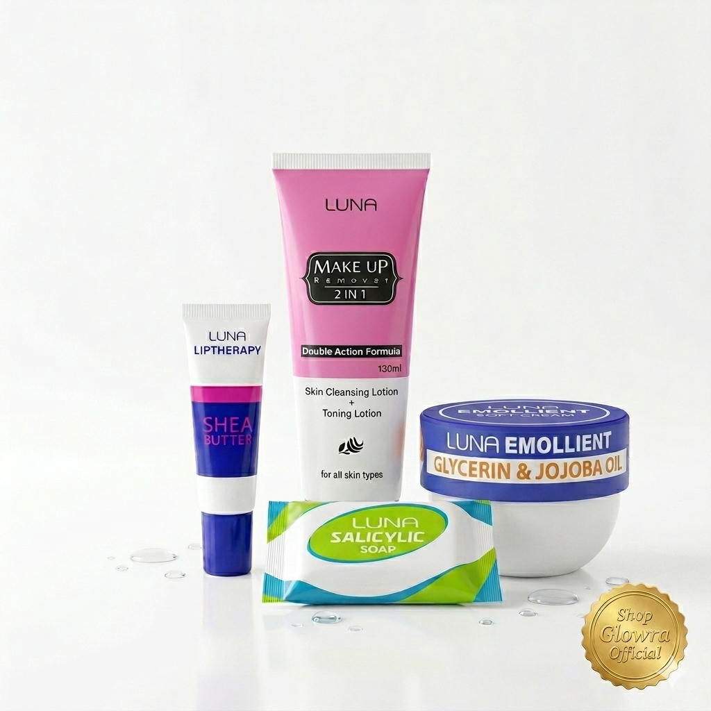 Luna Pure Slate Clarifying & Balancing Regimen | 4-Piece Pore Detox Routine